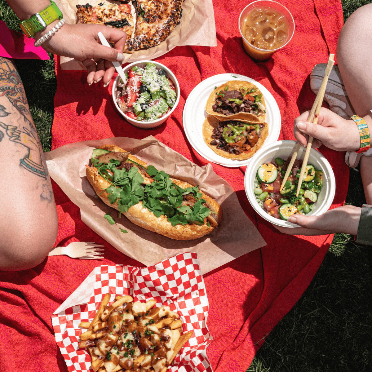 Food at Coachella