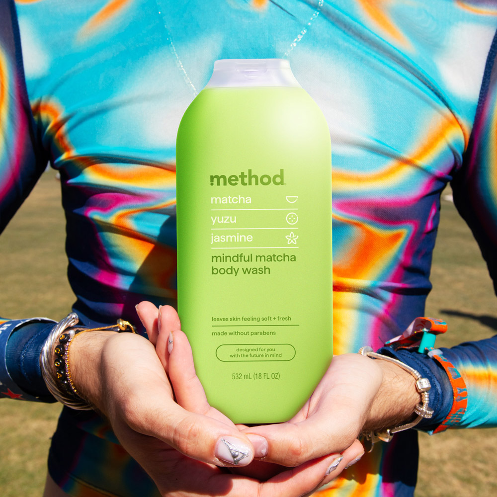 Bottle of Method body wash