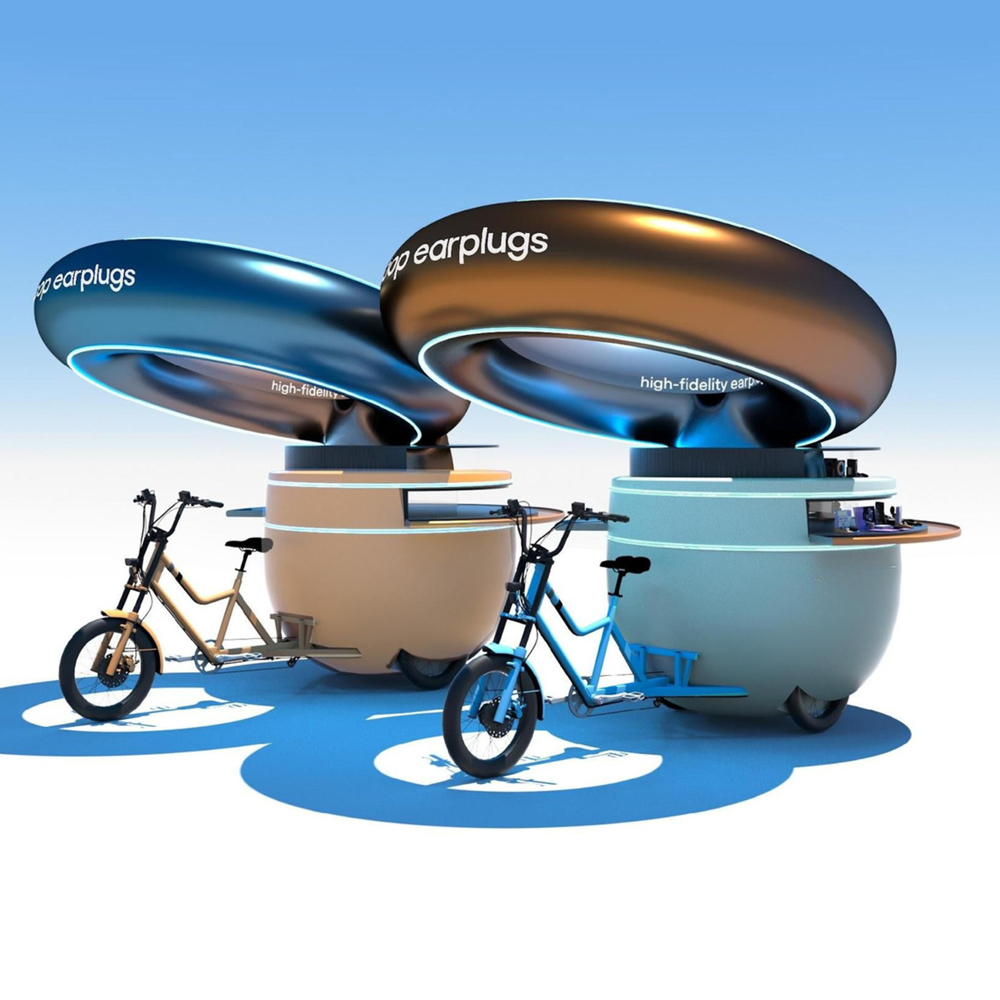 Loop installations with bikes