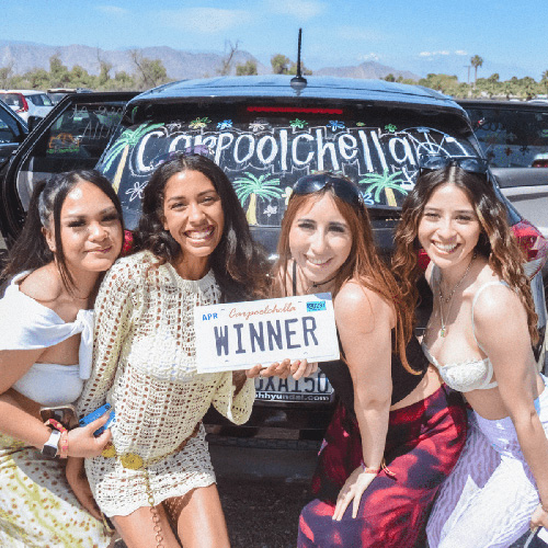 Carpoolchella winners