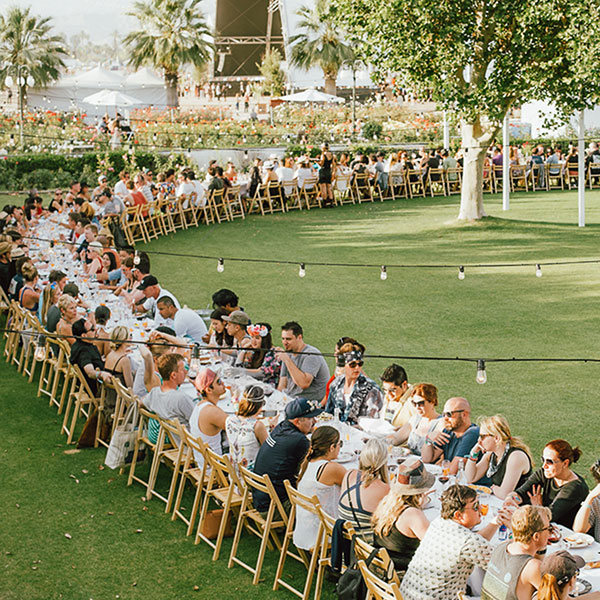 Outstanding In The Field dinner shot