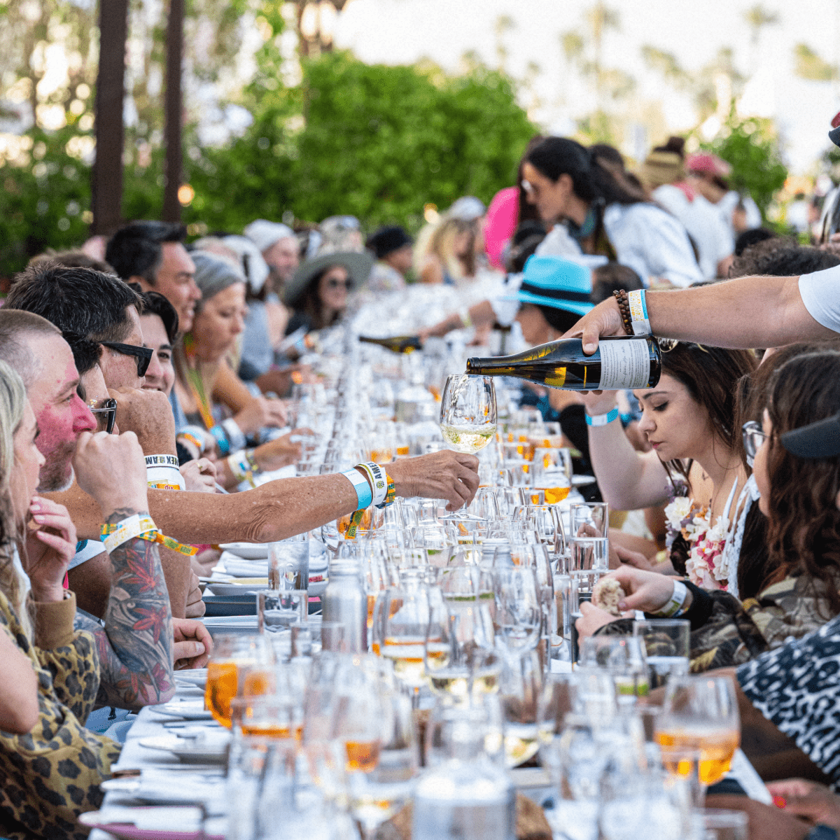 Outstanding In The Field dinner shot