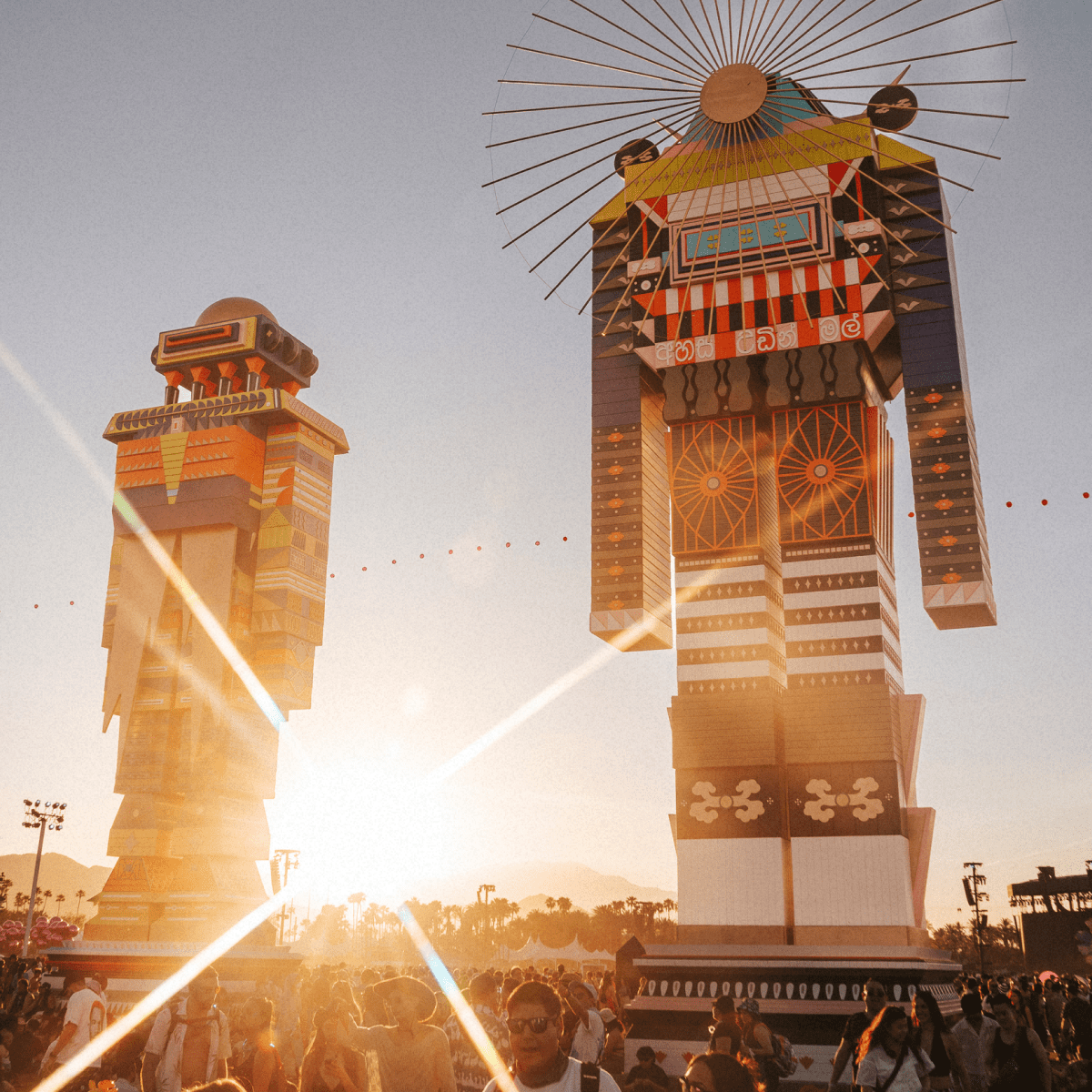 Coachella statues