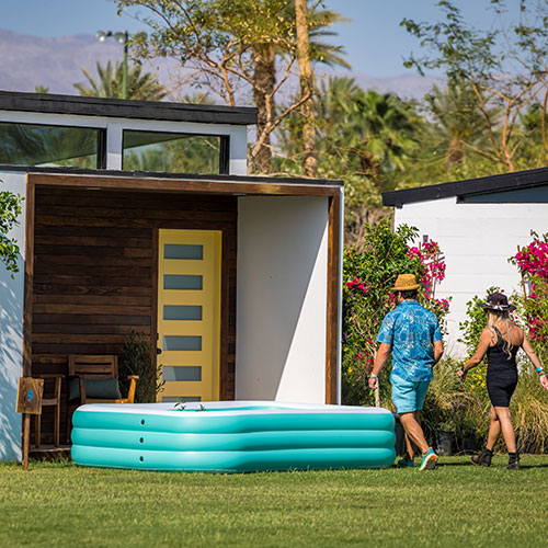 Resort camping