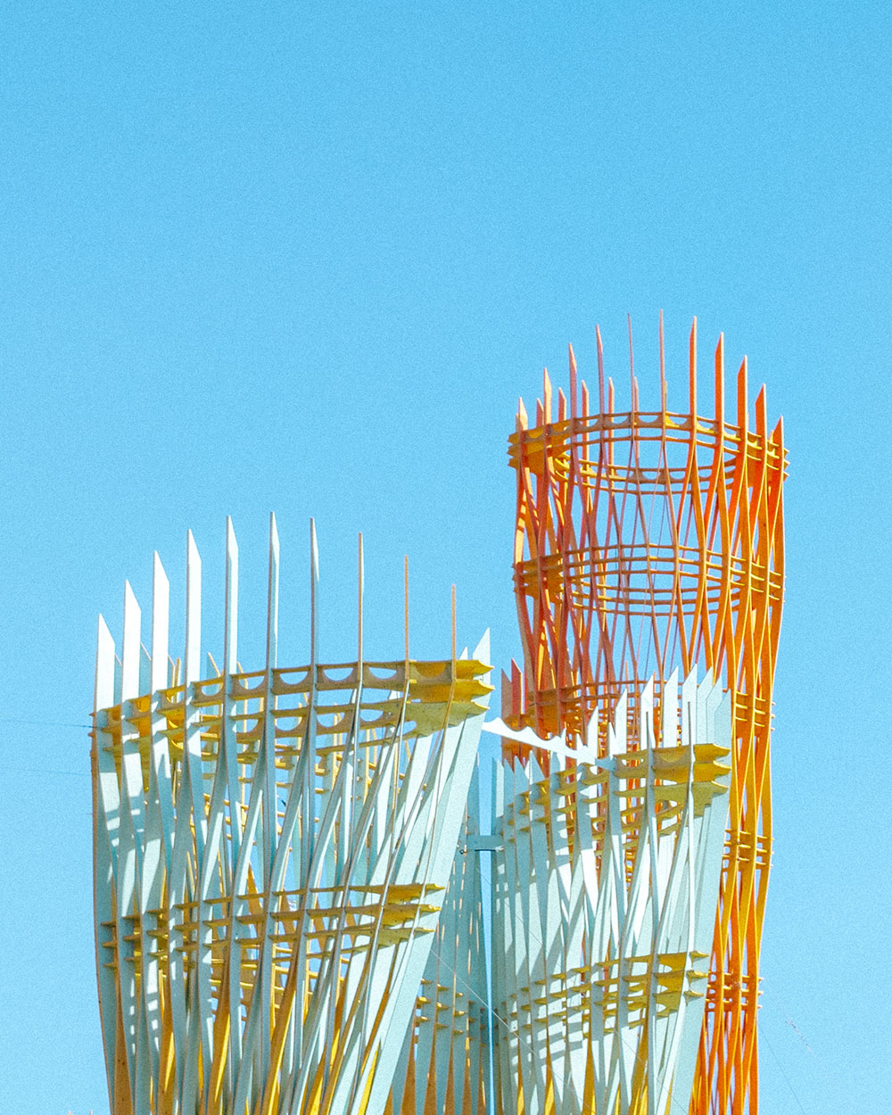 art installation at Coachella