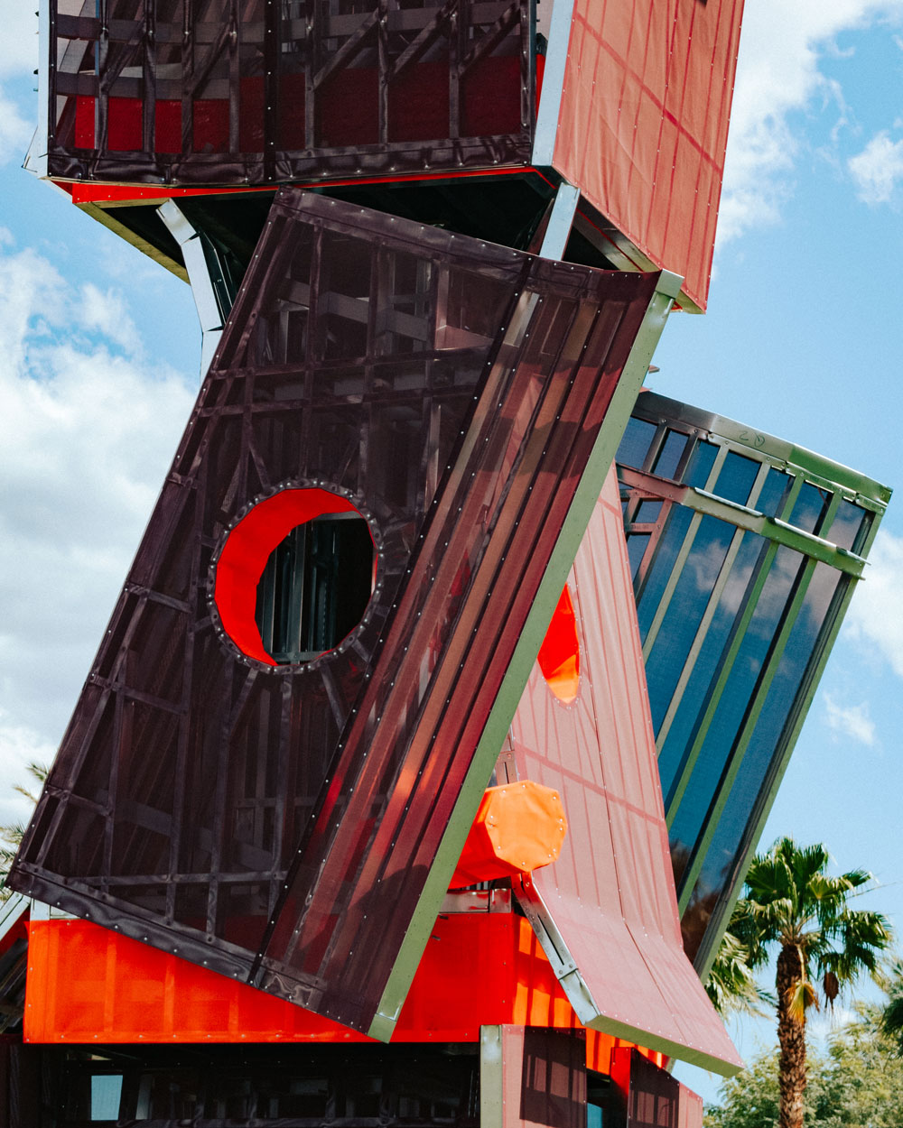 art installation at Coachella