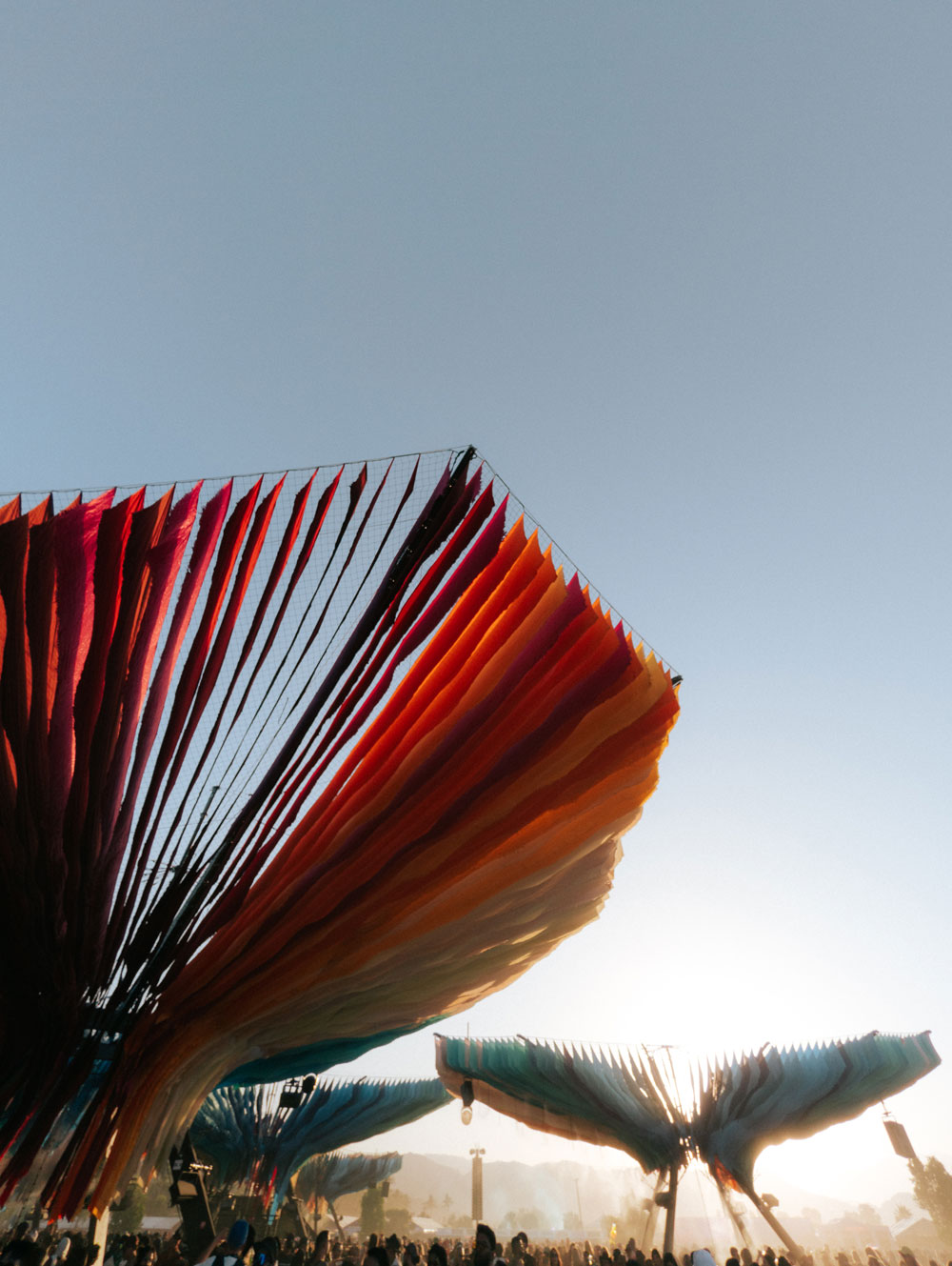 art installation at Coachella