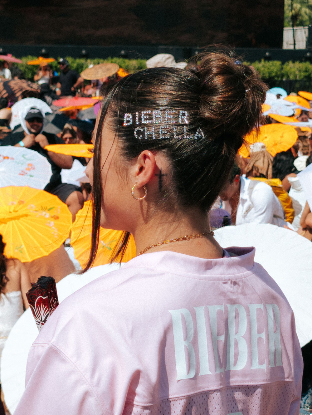 Bieber fan at Coachella