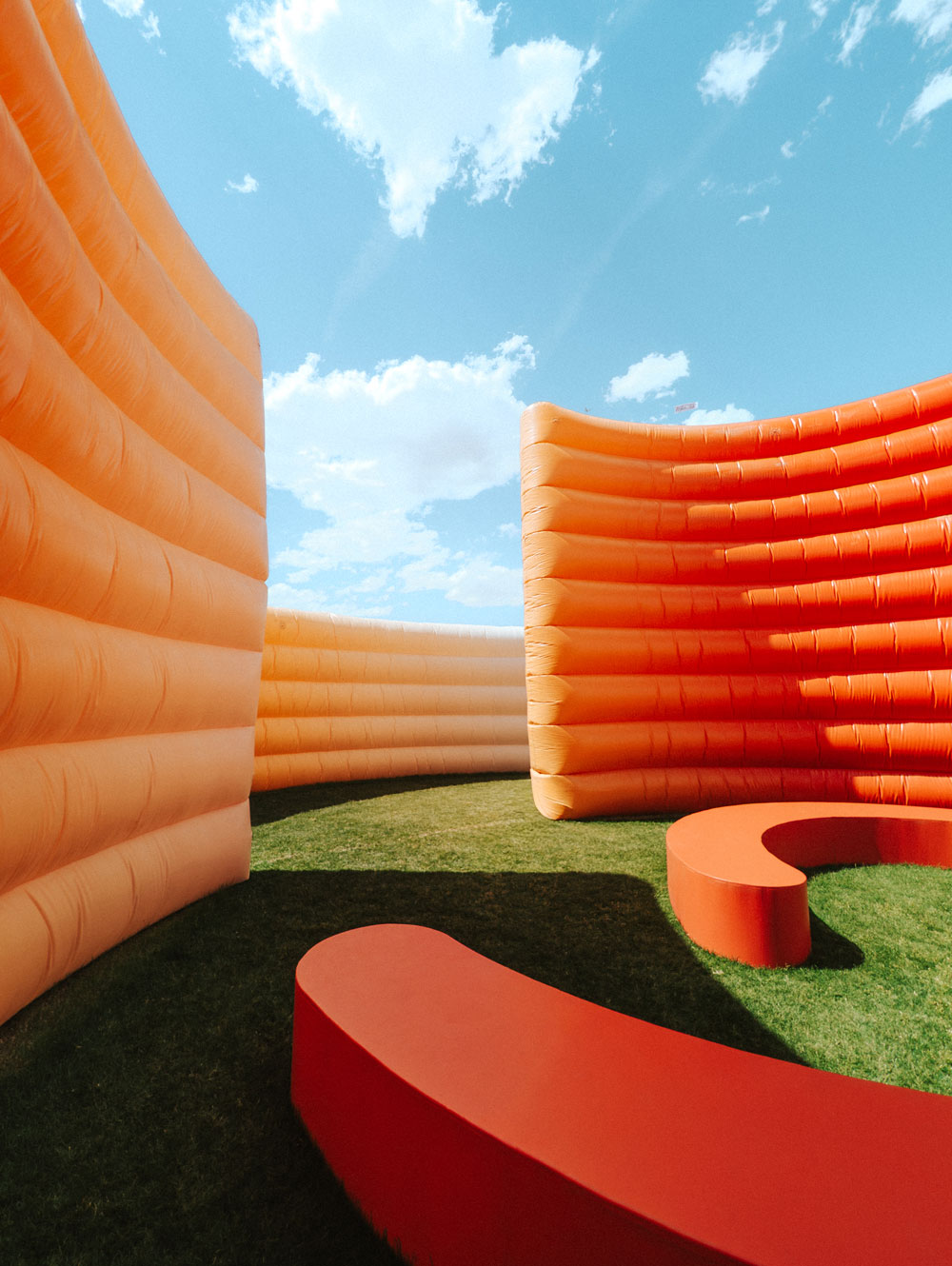 art installation at Coachella